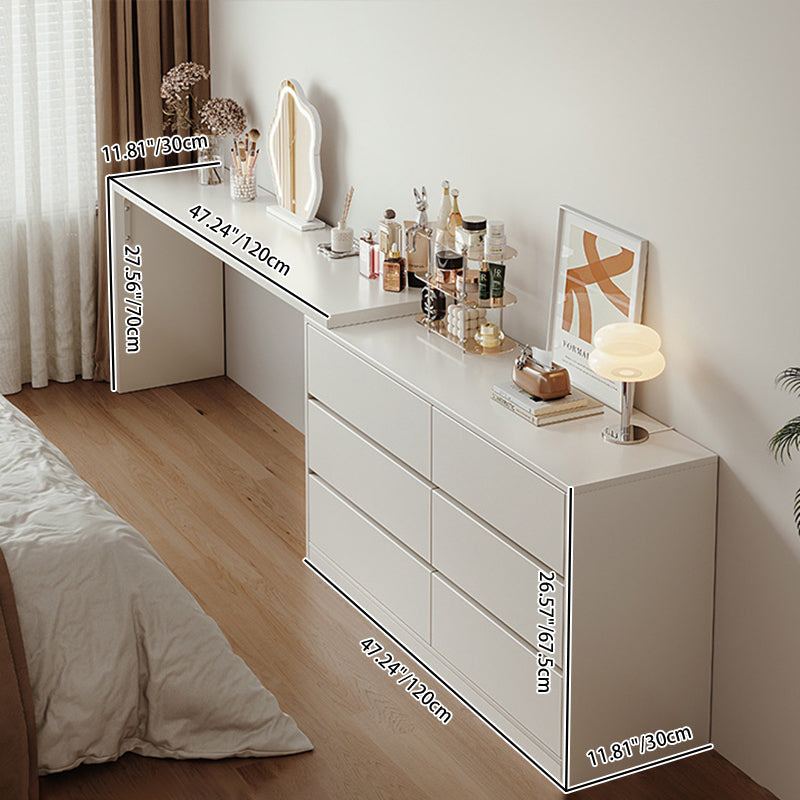 Minimalist Rectangular Makeup Vanity