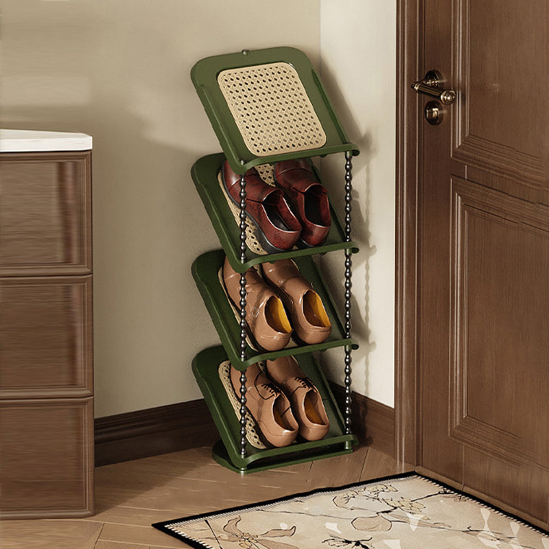 Contemporary Rectangular Shoe Cabinet