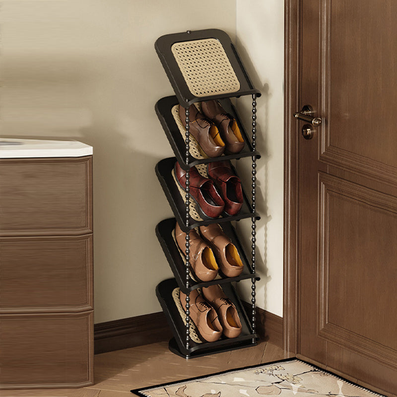 Contemporary Rectangular Shoe Cabinet
