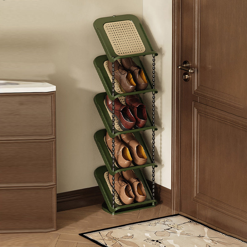 Contemporary Rectangular Shoe Cabinet