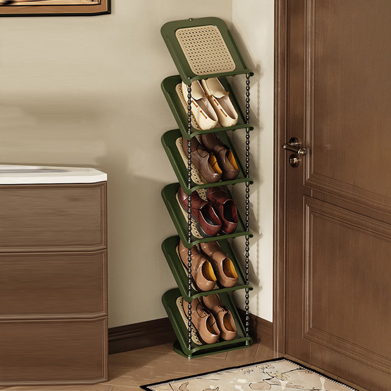 Contemporary Rectangular Shoe Cabinet