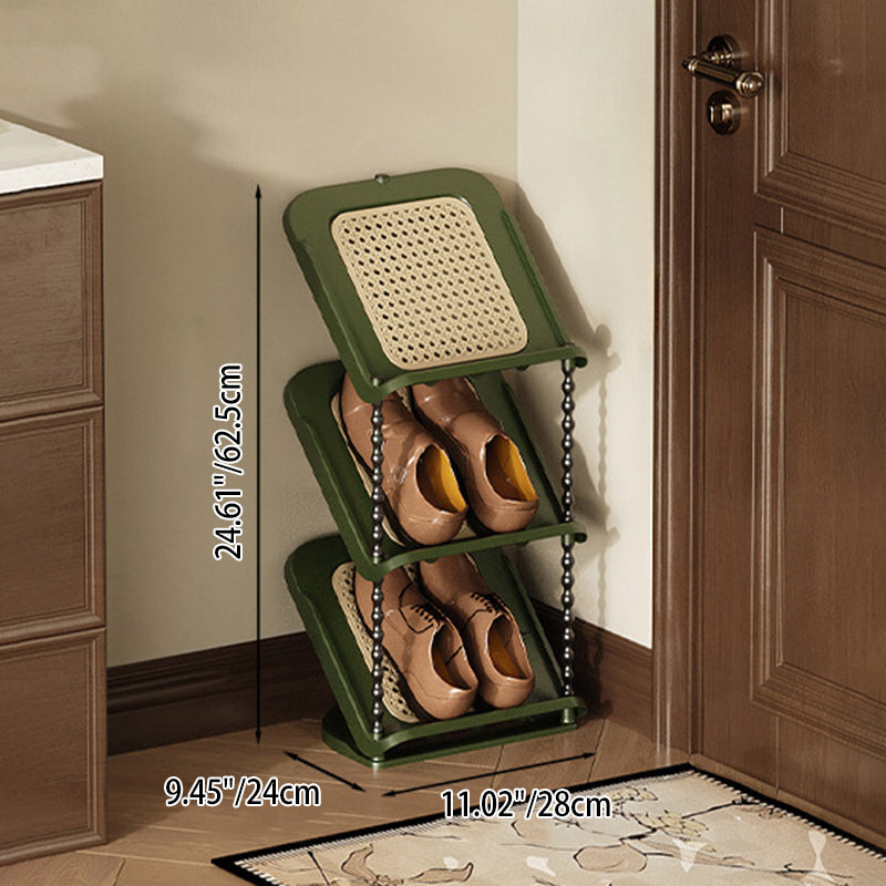Contemporary Rectangular Shoe Cabinet