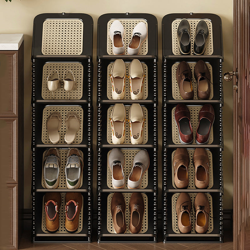 Contemporary Rectangular Shoe Cabinet