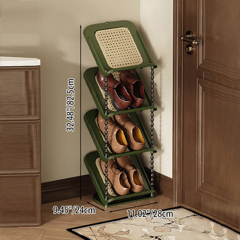 Contemporary Rectangular Shoe Cabinet
