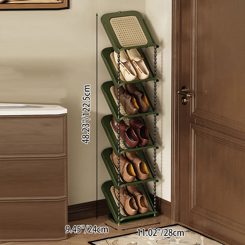 Contemporary Rectangular Shoe Cabinet