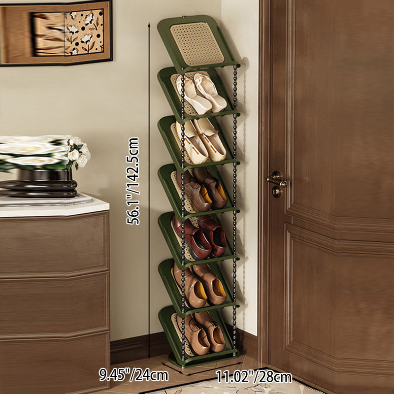 Contemporary Rectangular Shoe Cabinet