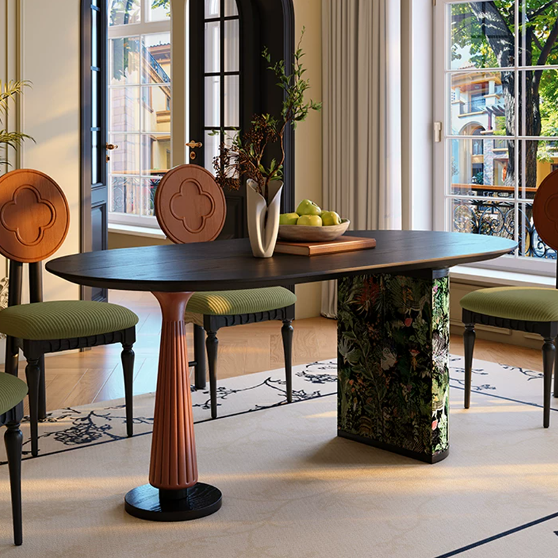 French Oval Dining Table