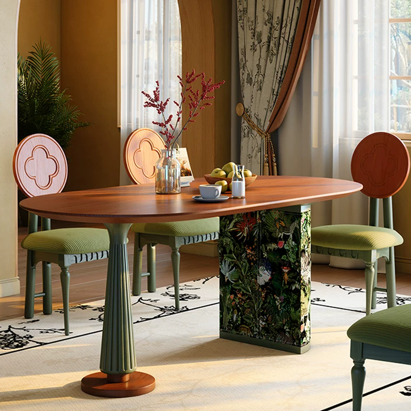 French Oval Dining Table