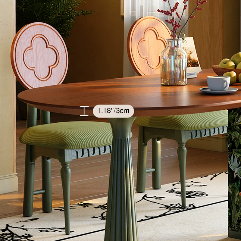 French Oval Dining Table
