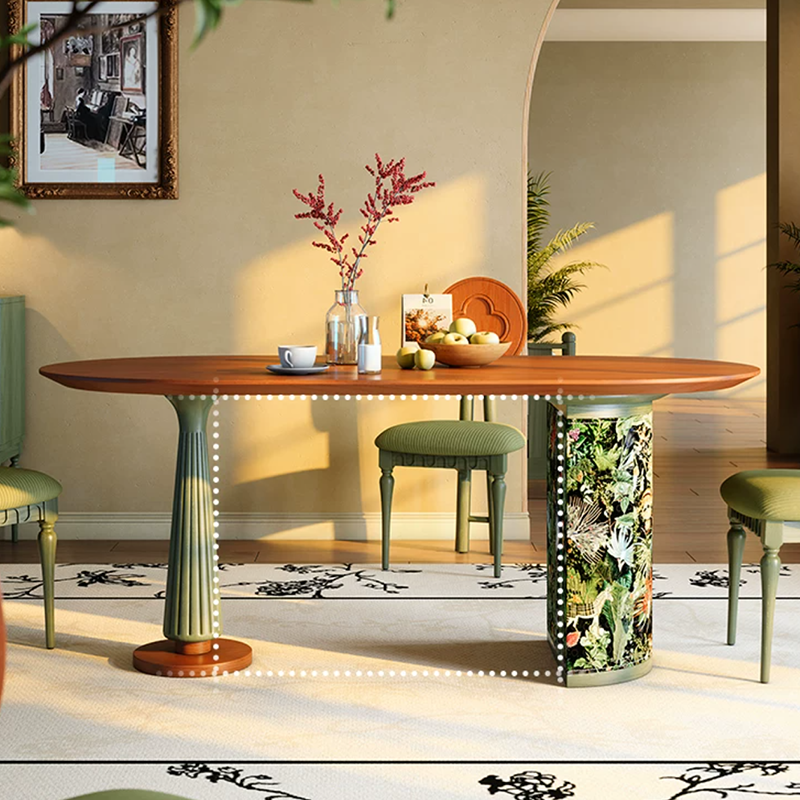 French Oval Dining Table