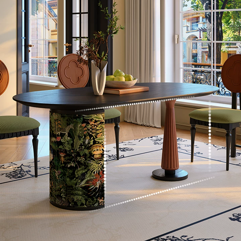 French Oval Dining Table