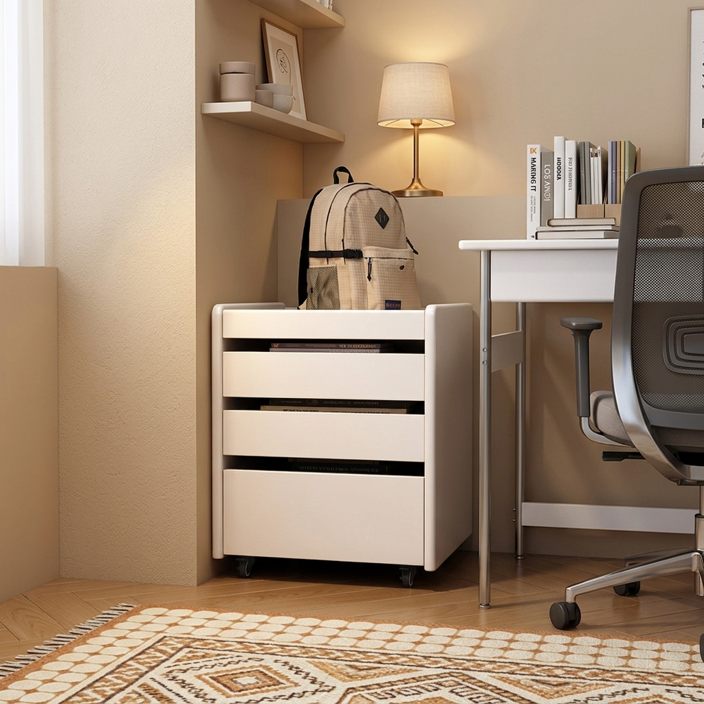 Contemporary Square Storage Cabinet