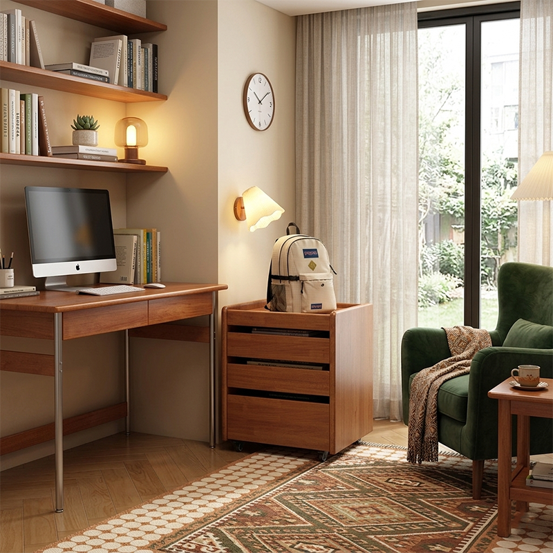 Contemporary Square Storage Cabinet