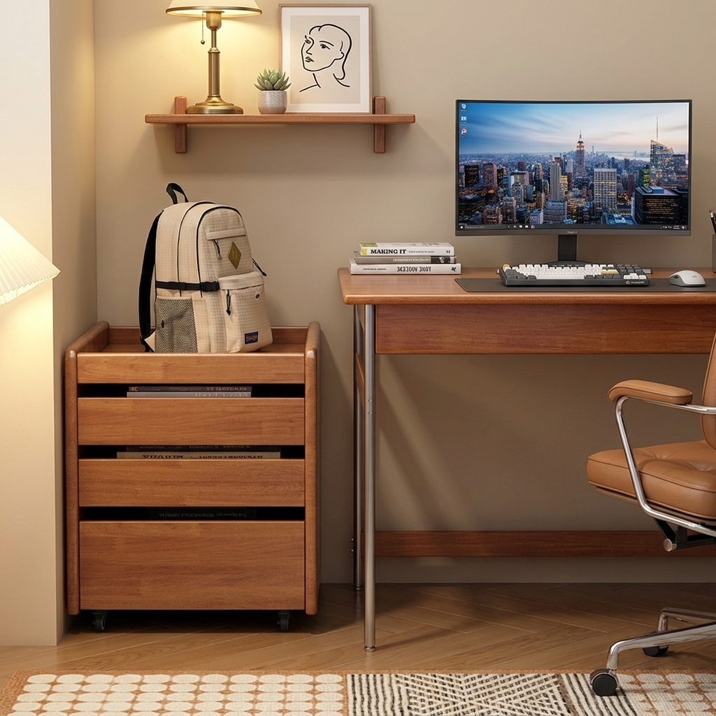 Contemporary Square Storage Cabinet
