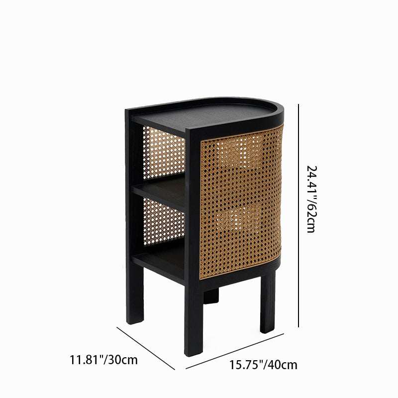 Traditional Cylindrical Nightstand
