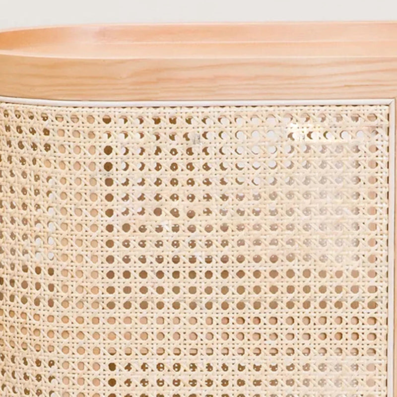 Traditional Cylindrical Nightstand