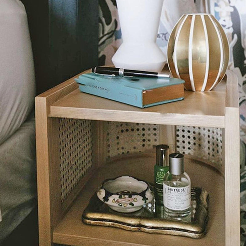 Traditional Cylindrical Nightstand