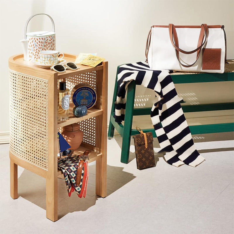 Traditional Cylindrical Nightstand