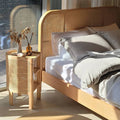 Traditional Cylindrical Nightstand