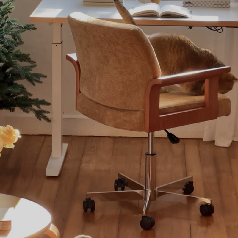Scandinavian Square Desk Chair