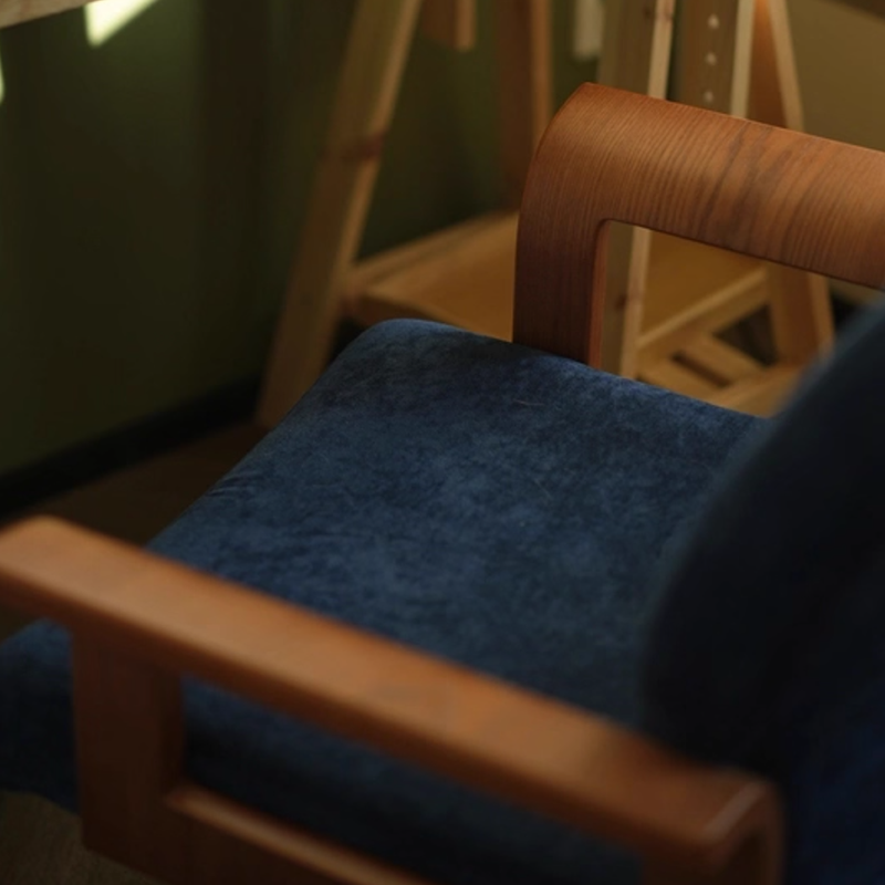 Scandinavian Square Desk Chair