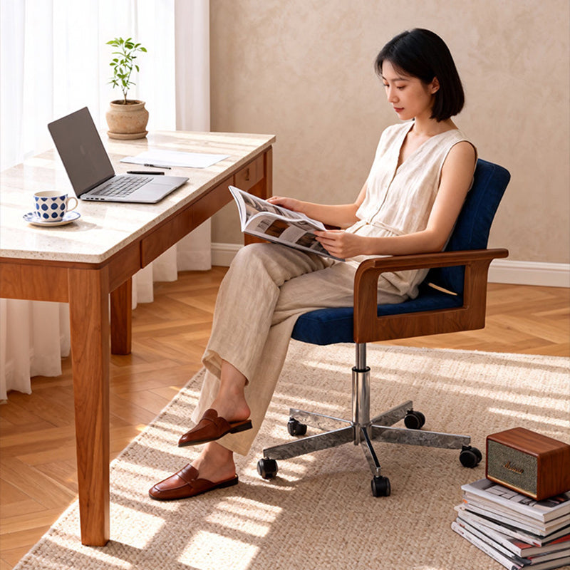 Scandinavian Square Desk Chair