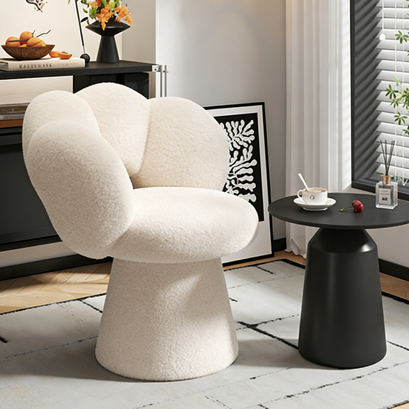 Contemporary Petal Storage Stool