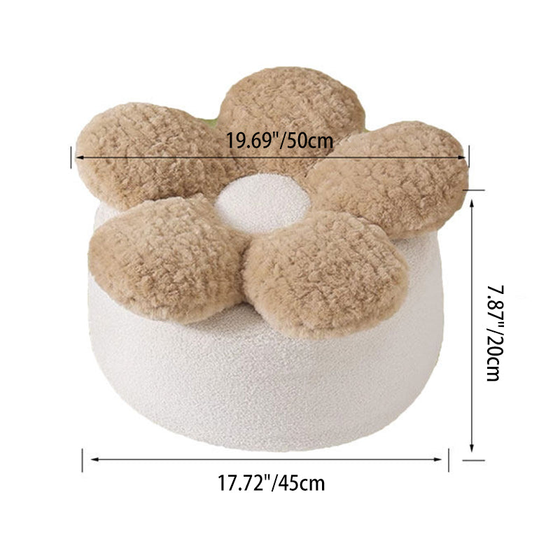 Contemporary Petal Storage Stool