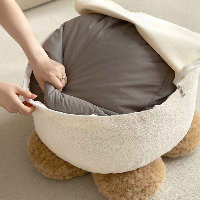 Contemporary Petal Storage Stool
