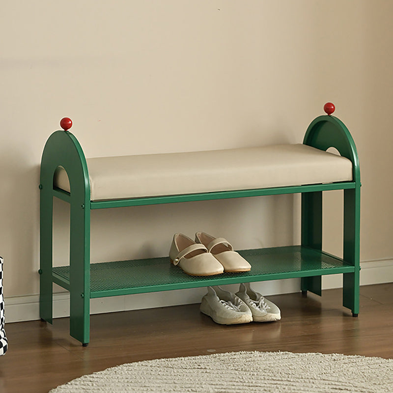 Contemporary Rectangular Shoe Bench