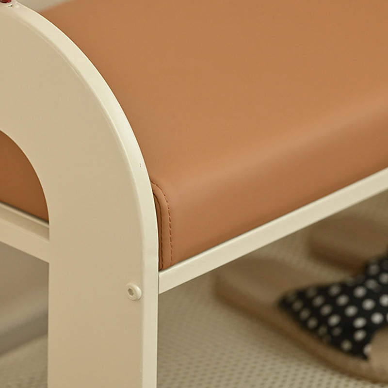 Contemporary Rectangular Shoe Bench
