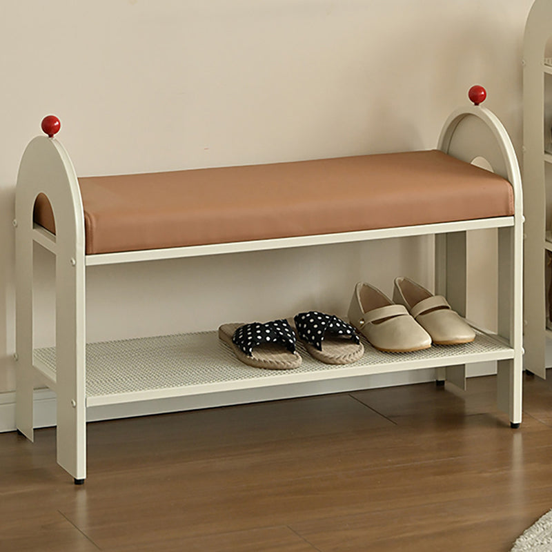 Contemporary Rectangular Shoe Bench