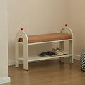 Contemporary Rectangular Shoe Bench