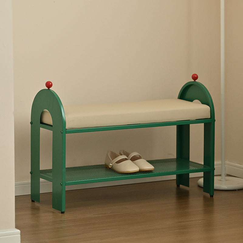 Contemporary Rectangular Shoe Bench
