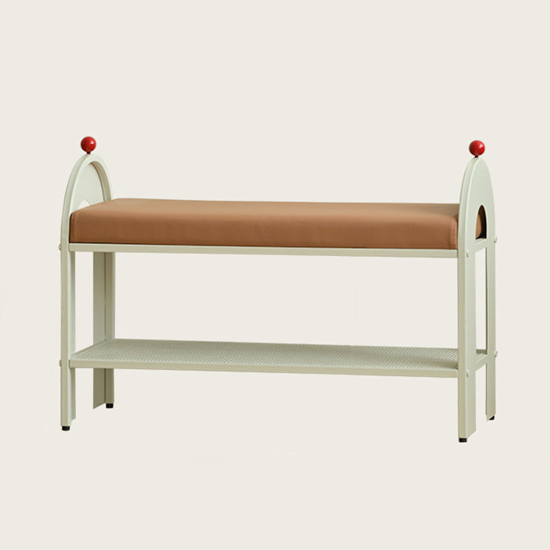 Contemporary Rectangular Shoe Bench