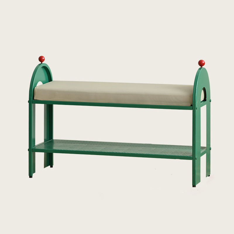 Contemporary Rectangular Shoe Bench