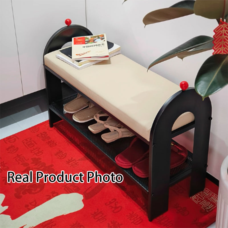 Contemporary Rectangular Shoe Bench