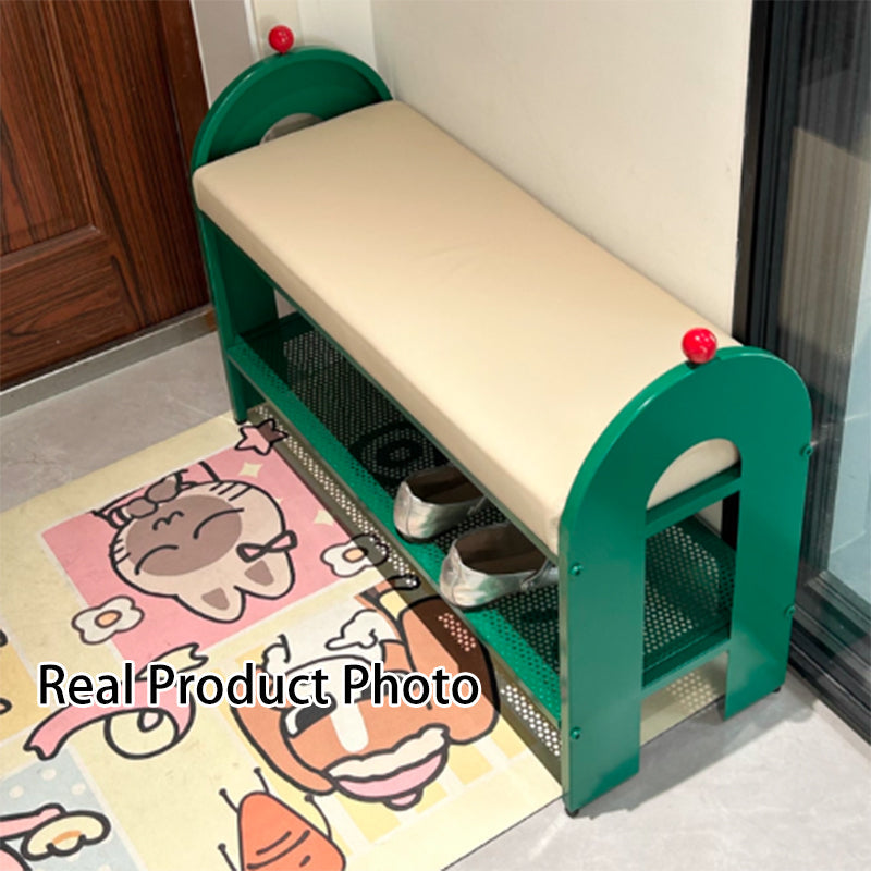 Contemporary Rectangular Shoe Bench