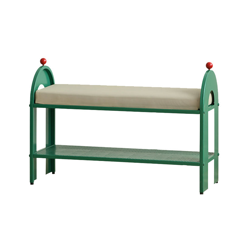 Contemporary Rectangular Shoe Bench