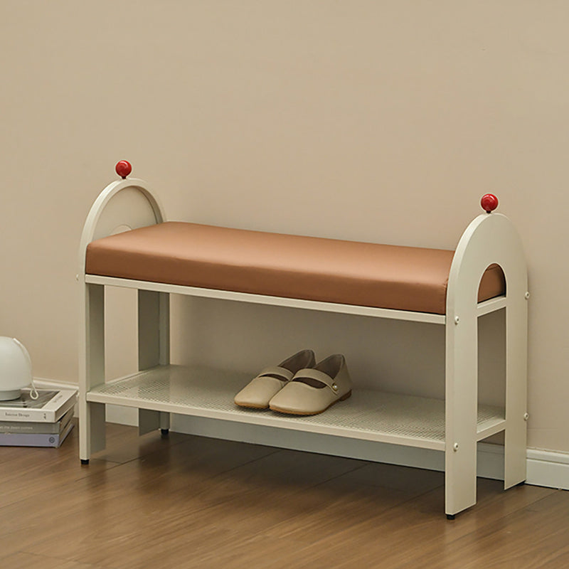 Contemporary Rectangular Shoe Bench