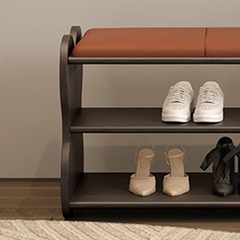 Traditional Rectangular Shoe Bench