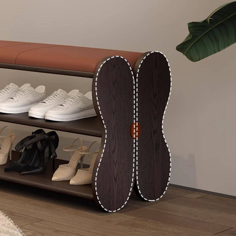 Traditional Rectangular Shoe Bench