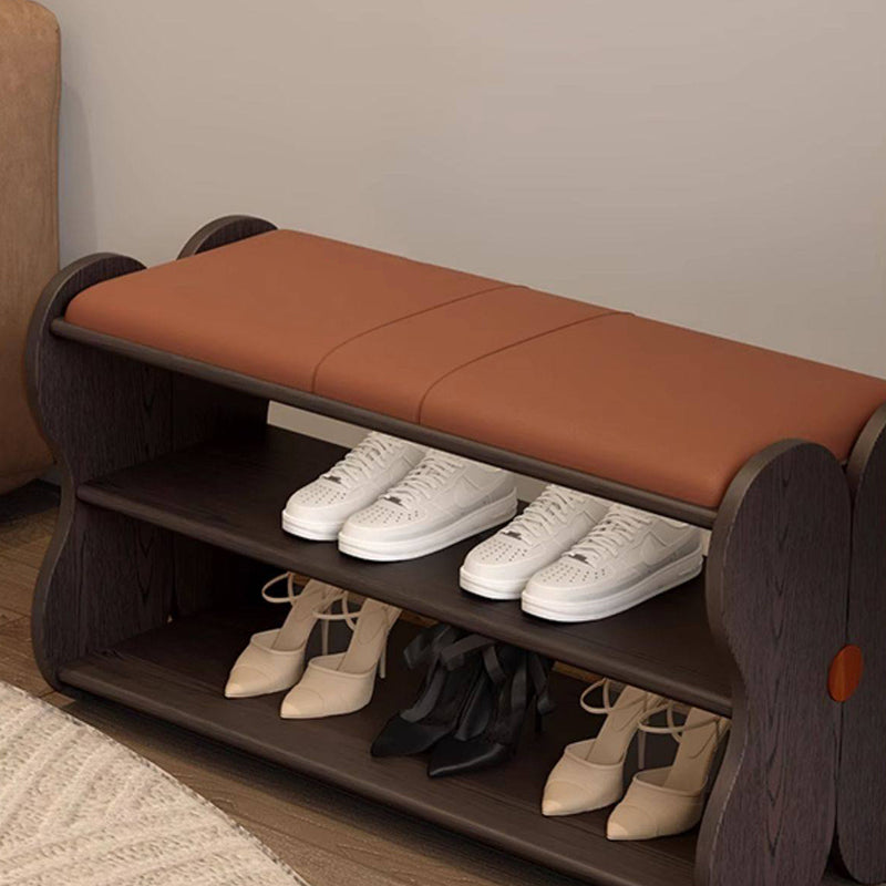 Traditional Rectangular Shoe Bench