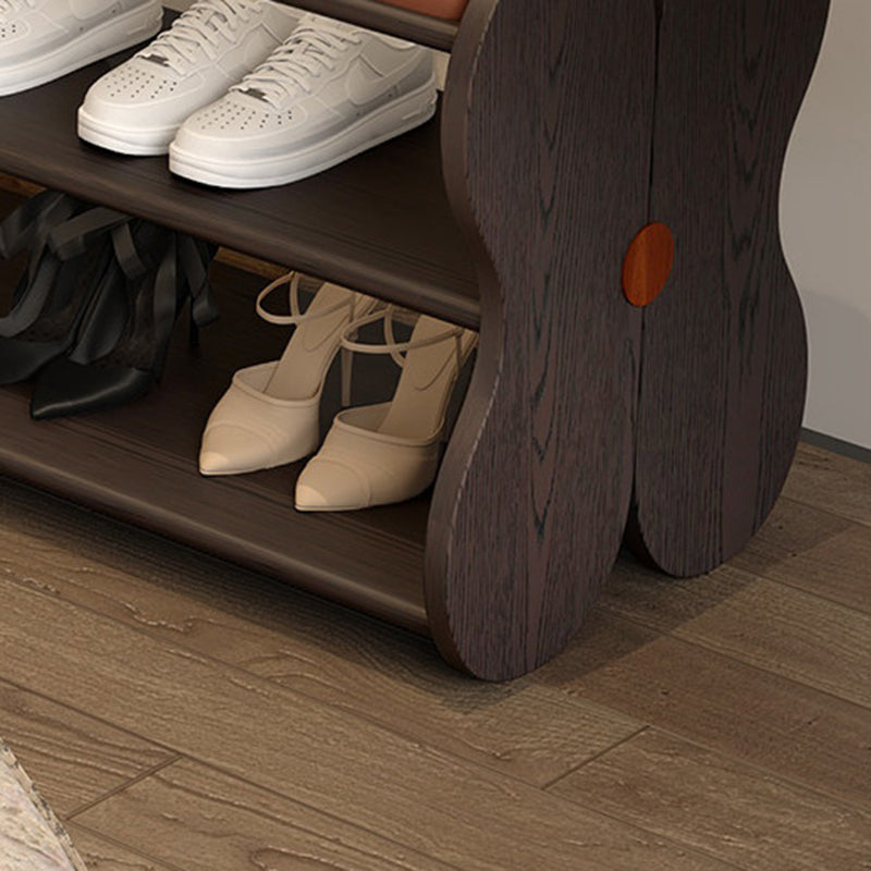 Traditional Rectangular Shoe Bench
