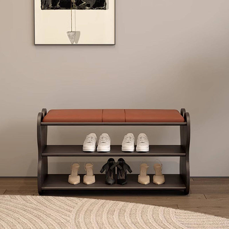 Traditional Rectangular Shoe Bench