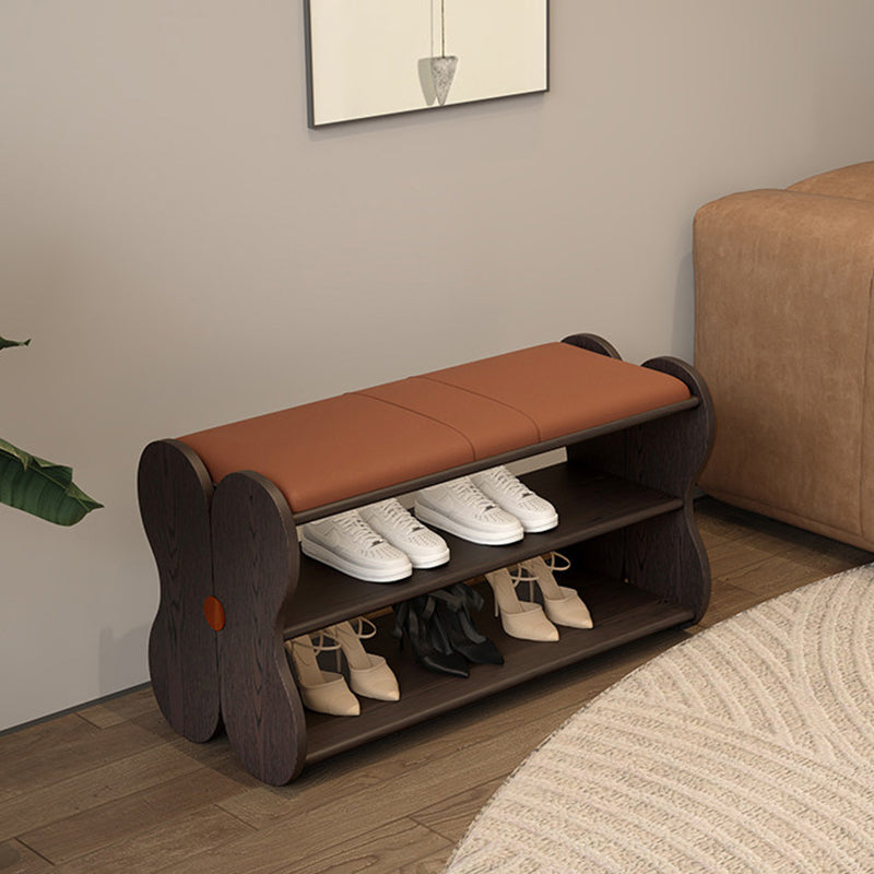 Traditional Rectangular Shoe Bench