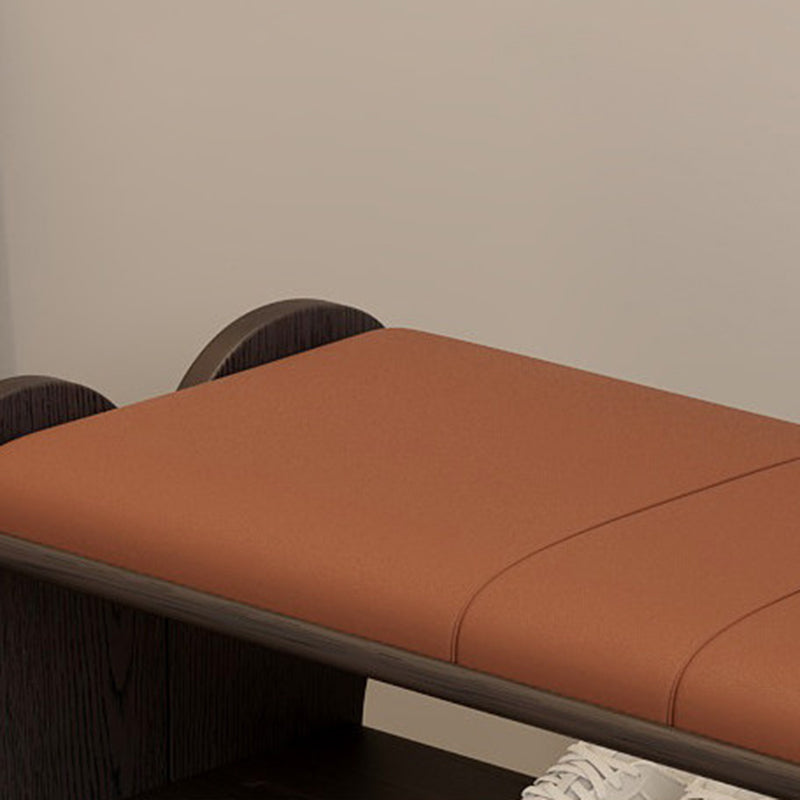 Traditional Rectangular Shoe Bench