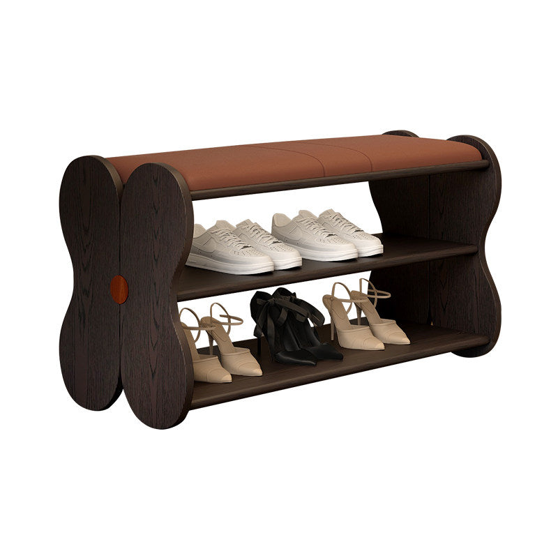 Traditional Rectangular Shoe Bench