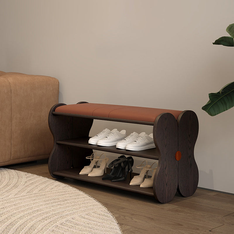 Traditional Rectangular Shoe Bench