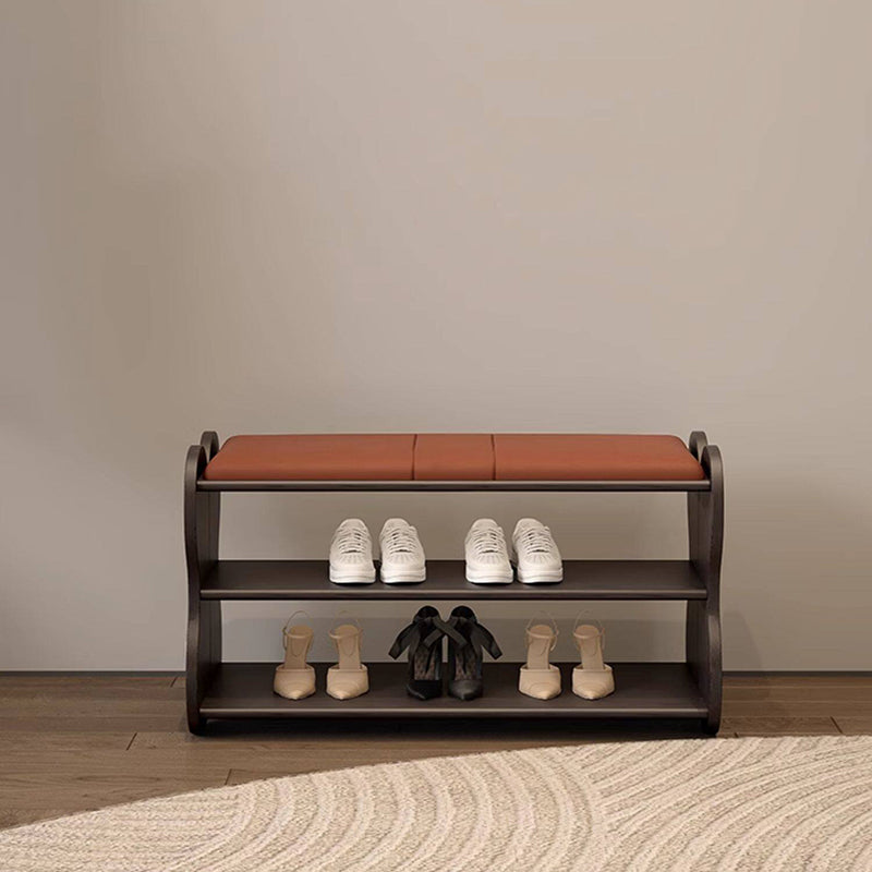 Traditional Rectangular Shoe Bench